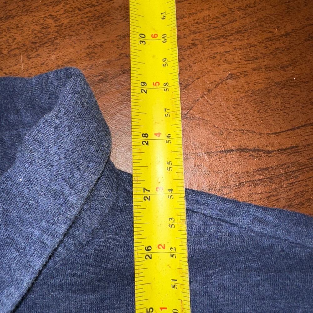 Polo Ralph Lauren Men's Long Sleeve Polo Shirt Navy Blue Heather Large (Fits XL) - Picture 5 of 7